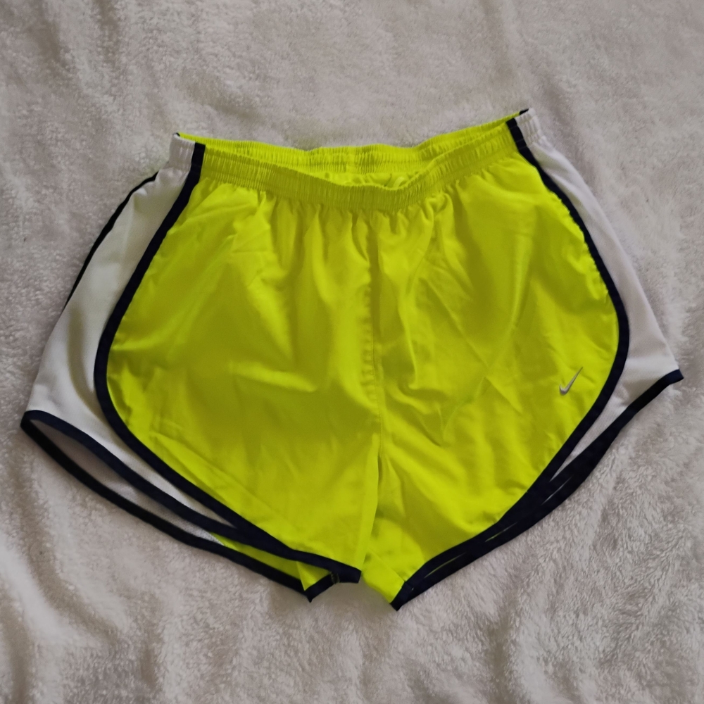Nike Bright Yellow Athletic Shorts